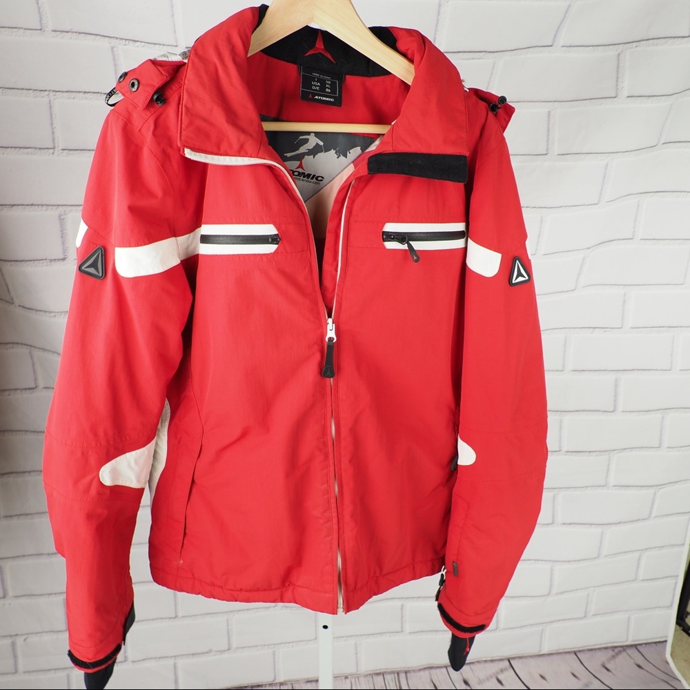 Atomic XL red white black ski snowboard coat